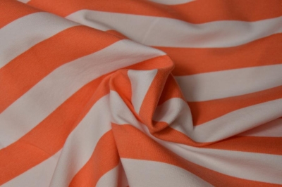 French Terry | Preppy Stripe Ringel | aprikot